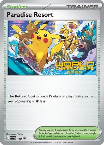 Paradise Resort - 150 (World Championships 2024) SV: Scarlet & Violet Promo Cards Pokemon card