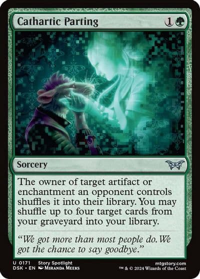 Cathartic Parting Duskmourn: House of Horror Magic card