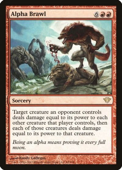 Alpha Brawl Dark Ascension Magic card