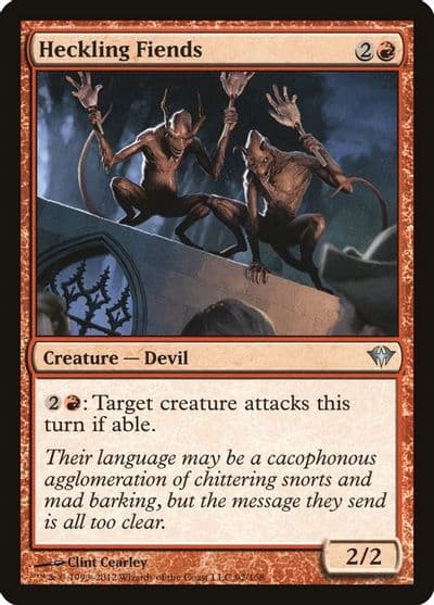Heckling Fiends Dark Ascension Magic card
