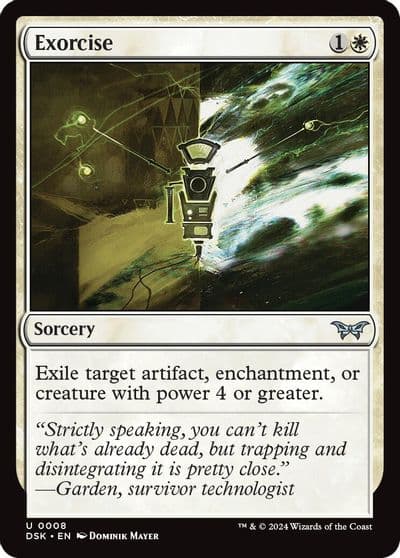 Exorcise Duskmourn: House of Horror Magic card