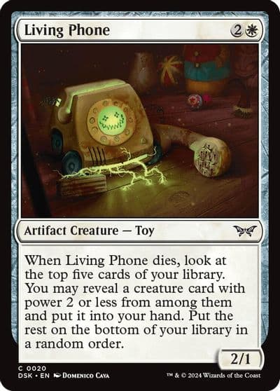 Living Phone Duskmourn: House of Horror Magic card