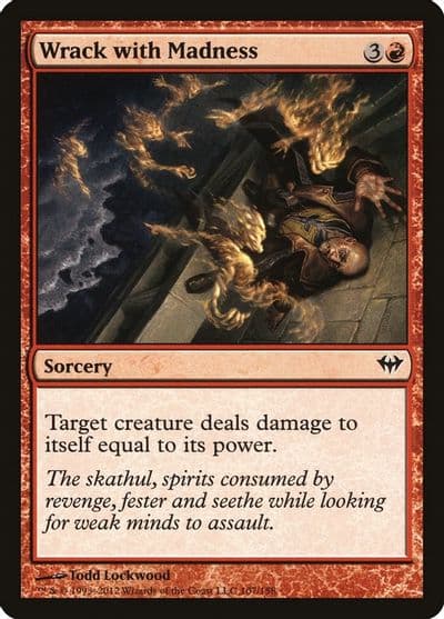 Wrack with Madness Dark Ascension Magic card