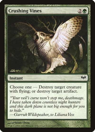 Crushing Vines Dark Ascension Magic card