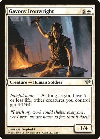 Gavony Ironwright Dark Ascension Magic card