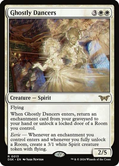 Ghostly Dancers Duskmourn: House of Horror Magic card