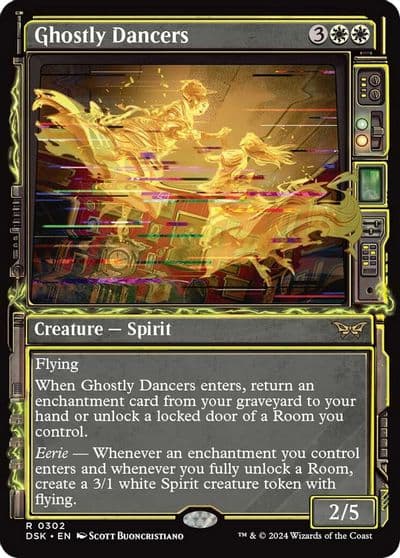 Ghostly Dancers Showcase Duskmourn: House of Horror Magic card