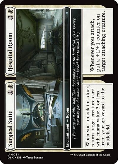 Surgical Suite Hospital Room Duskmourn: House of Horror Magic card