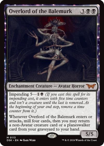 Overlord of the Balemurk Duskmourn: House of Horror Magic card