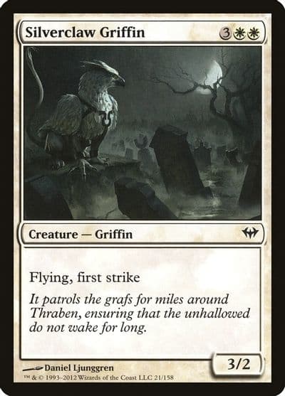Silverclaw Griffin Dark Ascension Magic card