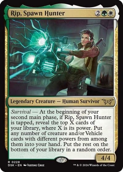 Rip Spawn Hunter Duskmourn: House of Horror Magic card