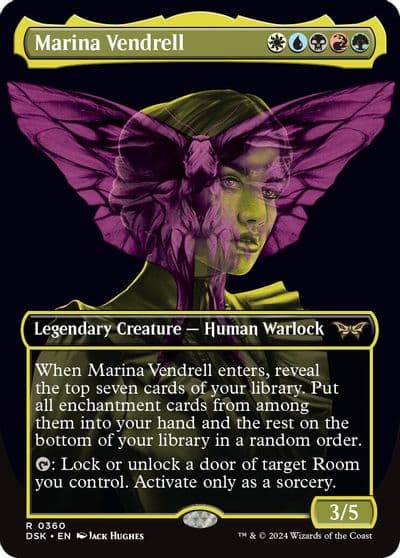 Marina Vendrell Showcase Duskmourn: House of Horror Magic card