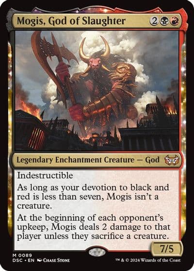 Mogis God of Slaughter Commander: Duskmourn: House of Horror Magic card