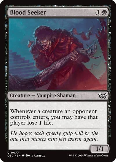 Blood Seeker Commander: Duskmourn: House of Horror Magic card