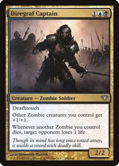 Diregraf Captain Dark Ascension Magic card