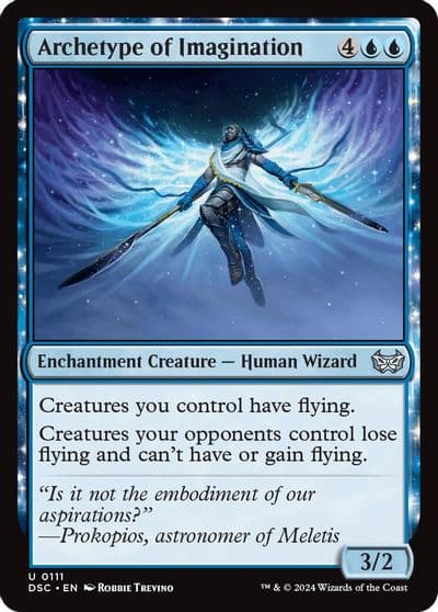 Archetype of Imagination Commander: Duskmourn: House of Horror Magic card