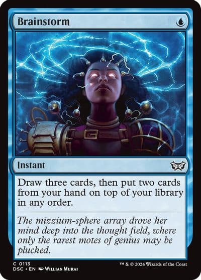 Brainstorm Commander: Duskmourn: House of Horror Magic card