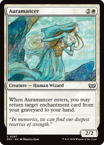 Auramancer Commander: Duskmourn: House of Horror Magic card