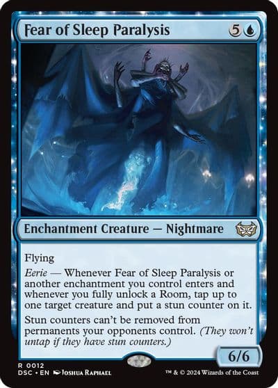 Fear of Sleep Paralysis Commander: Duskmourn: House of Horror Magic card
