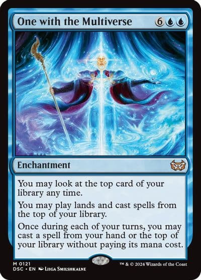 One with the Multiverse Commander: Duskmourn: House of Horror Magic card