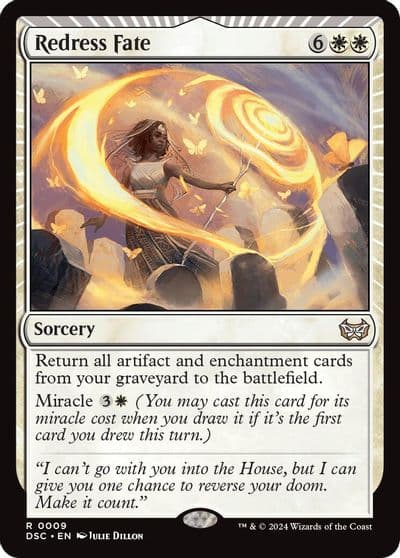 Redress Fate Commander: Duskmourn: House of Horror Magic card