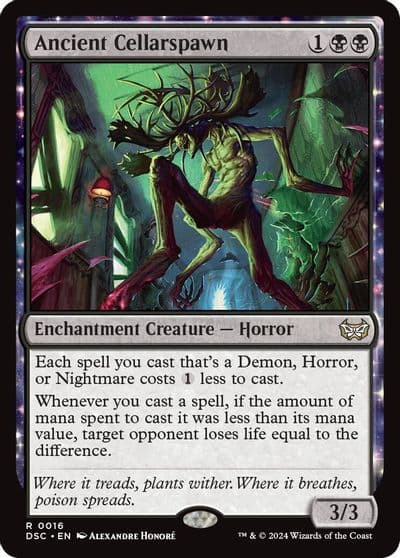 Ancient Cellarspawn Commander: Duskmourn: House of Horror Magic card