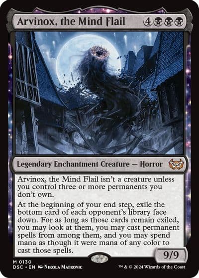 Arvinox the Mind Flail Commander: Duskmourn: House of Horror Magic card