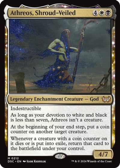 Athreos Shroud Veiled Commander: Duskmourn: House of Horror Magic card