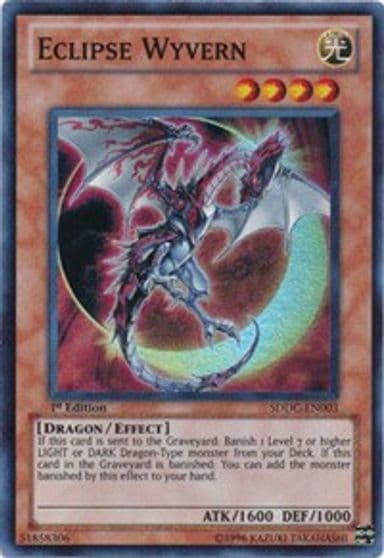 Eclipse Wyvern Structure Deck: Dragons Collide Yu-Gi-Oh! card
