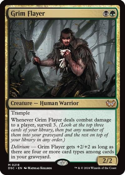 Grim Flayer Commander: Duskmourn: House of Horror Magic card