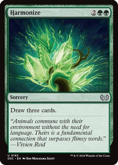Harmonize Commander: Duskmourn: House of Horror Magic card