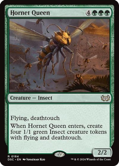 Hornet Queen Commander: Duskmourn: House of Horror Magic card