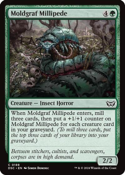 Moldgraf Millipede Commander: Duskmourn: House of Horror Magic card