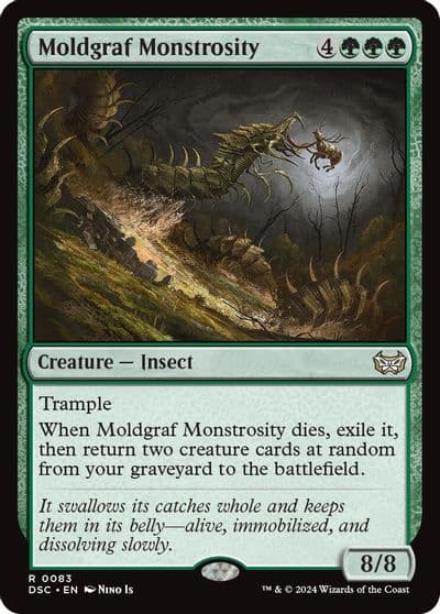 Moldgraf Monstrosity Commander: Duskmourn: House of Horror Magic card
