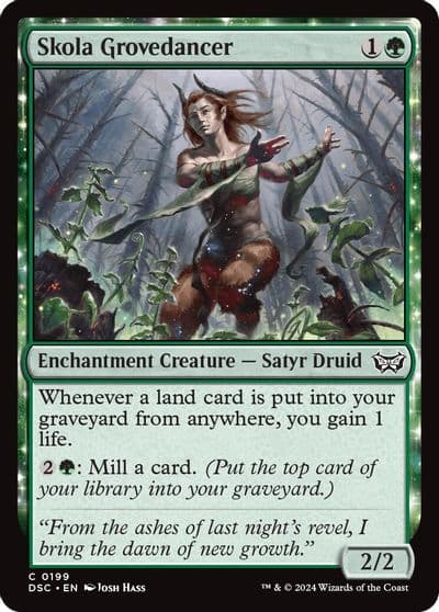 Skola Grovedancer Commander: Duskmourn: House of Horror Magic card