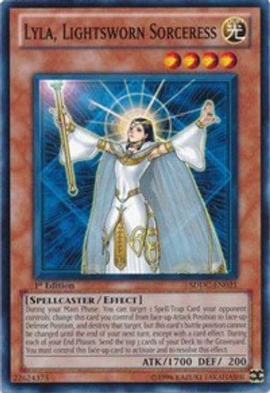 Lyla Lightsworn Sorceress Structure Deck: Dragons Collide Yu-Gi-Oh! card