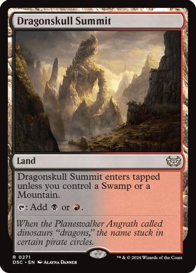 Dragonskull Summit Commander: Duskmourn: House of Horror Magic card