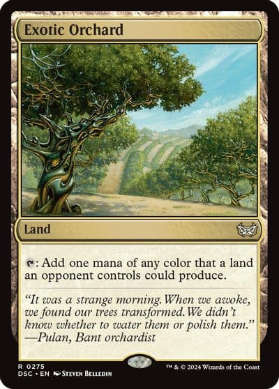 Exotic Orchard Commander: Duskmourn: House of Horror Magic card