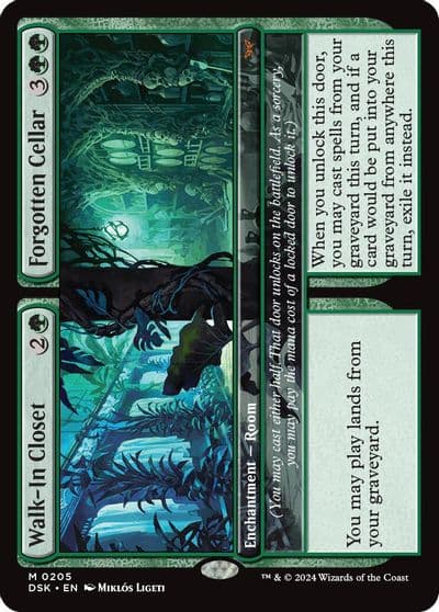 Walk In Closet Forgotten Cellar Duskmourn: House of Horror Magic card