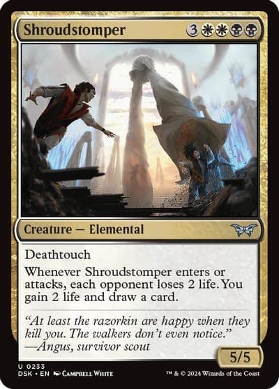 Shroudstomper Duskmourn: House of Horror Magic card