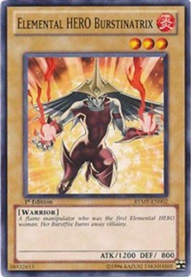 Elemental HERO Burstinatrix Ra Yellow Mega Pack Yu-Gi-Oh! card