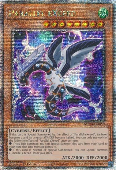 Parallel eXceed Quarter Century Secret Rare 25th Anniversary Tin: Dueling Mirrors Yu-Gi-Oh! card
