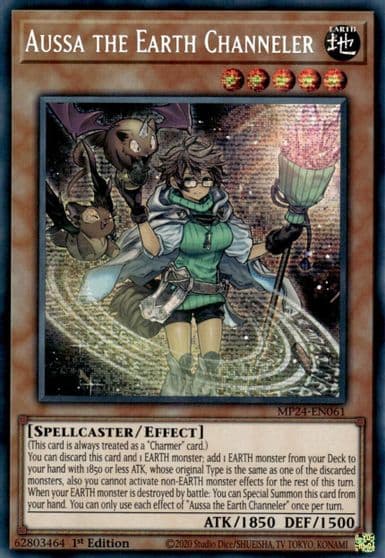 Aussa the Earth Channeler 25th Anniversary Tin: Dueling Mirrors Yu-Gi-Oh! card