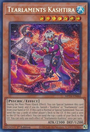 Tearlaments Kashtira 25th Anniversary Tin: Dueling Mirrors Yu-Gi-Oh! card