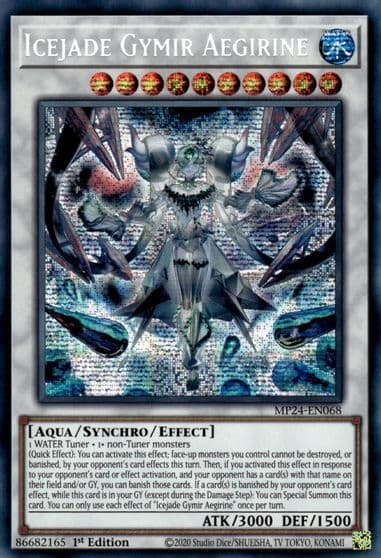 Icejade Gymir Aegirine 25th Anniversary Tin: Dueling Mirrors Yu-Gi-Oh! card