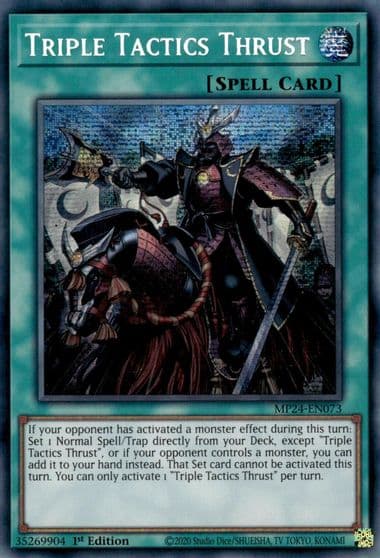 Triple Tactics Thrust 25th Anniversary Tin: Dueling Mirrors Yu-Gi-Oh! card