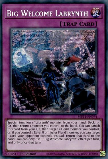 Big Welcome Labrynth 25th Anniversary Tin: Dueling Mirrors Yu-Gi-Oh! card