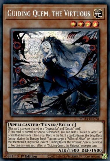 Guiding Quem the Virtuous 25th Anniversary Tin: Dueling Mirrors Yu-Gi-Oh! card