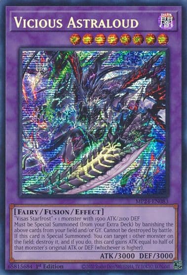 Vicious Astraloud 25th Anniversary Tin: Dueling Mirrors Yu-Gi-Oh! card