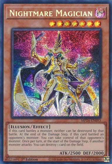 Nightmare Magician 25th Anniversary Tin: Dueling Mirrors Yu-Gi-Oh! card